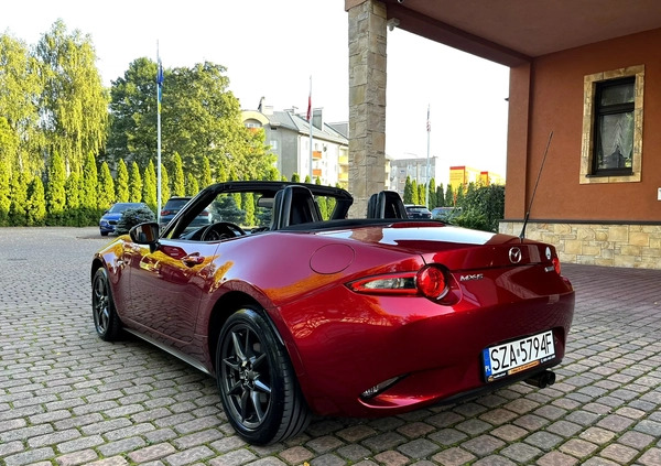 Mazda MX-5 cena 69000 przebieg: 150000, rok produkcji 2018 z Zawiercie małe 631